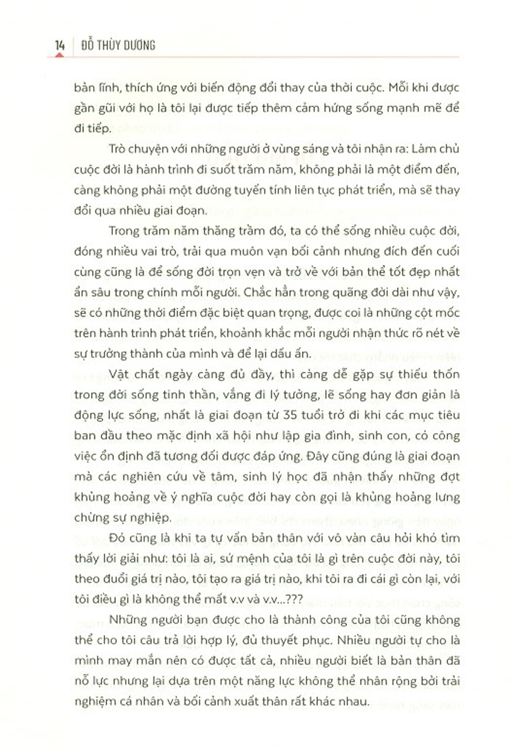 Tám Chiều Kích Trưởng Thành