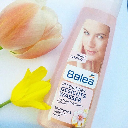 Nước hoa hồng cấp ẩm Balea không chứa cồn 200ml - Đức (Cho da khô và nhạy cảm)