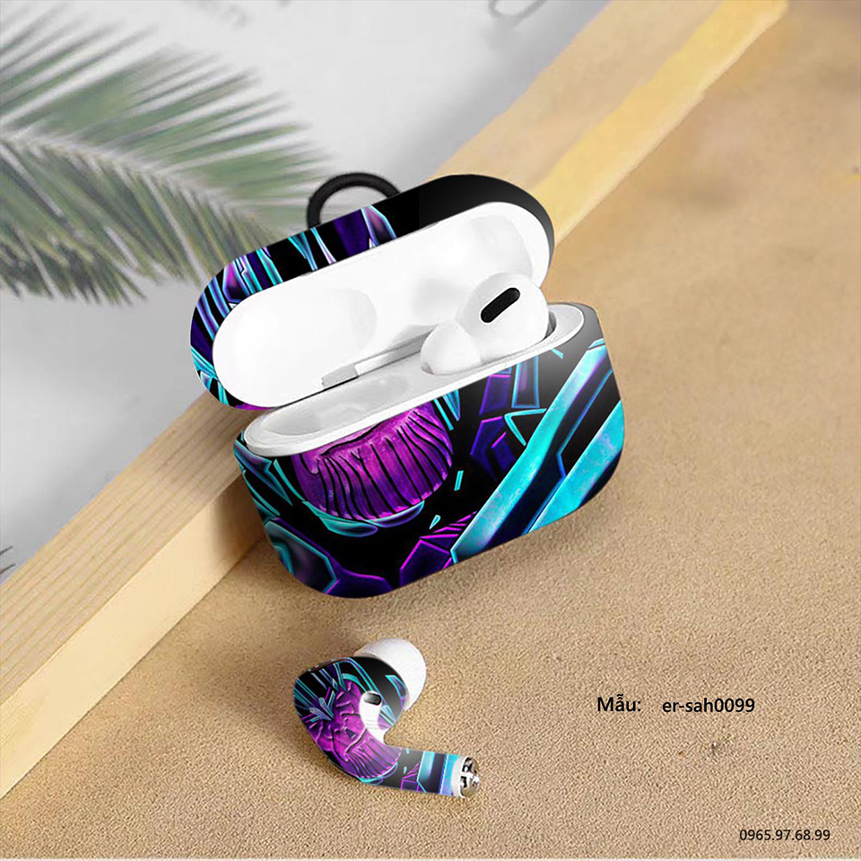 Decal Skin dán AirPods Pro mẫu Avenger