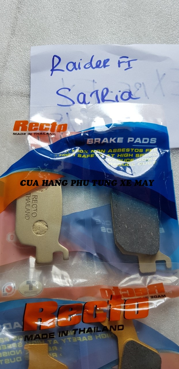 Recto Brake Discs (2 Pairs Front - Rear) for Raider Fi/ Satria Vehicles