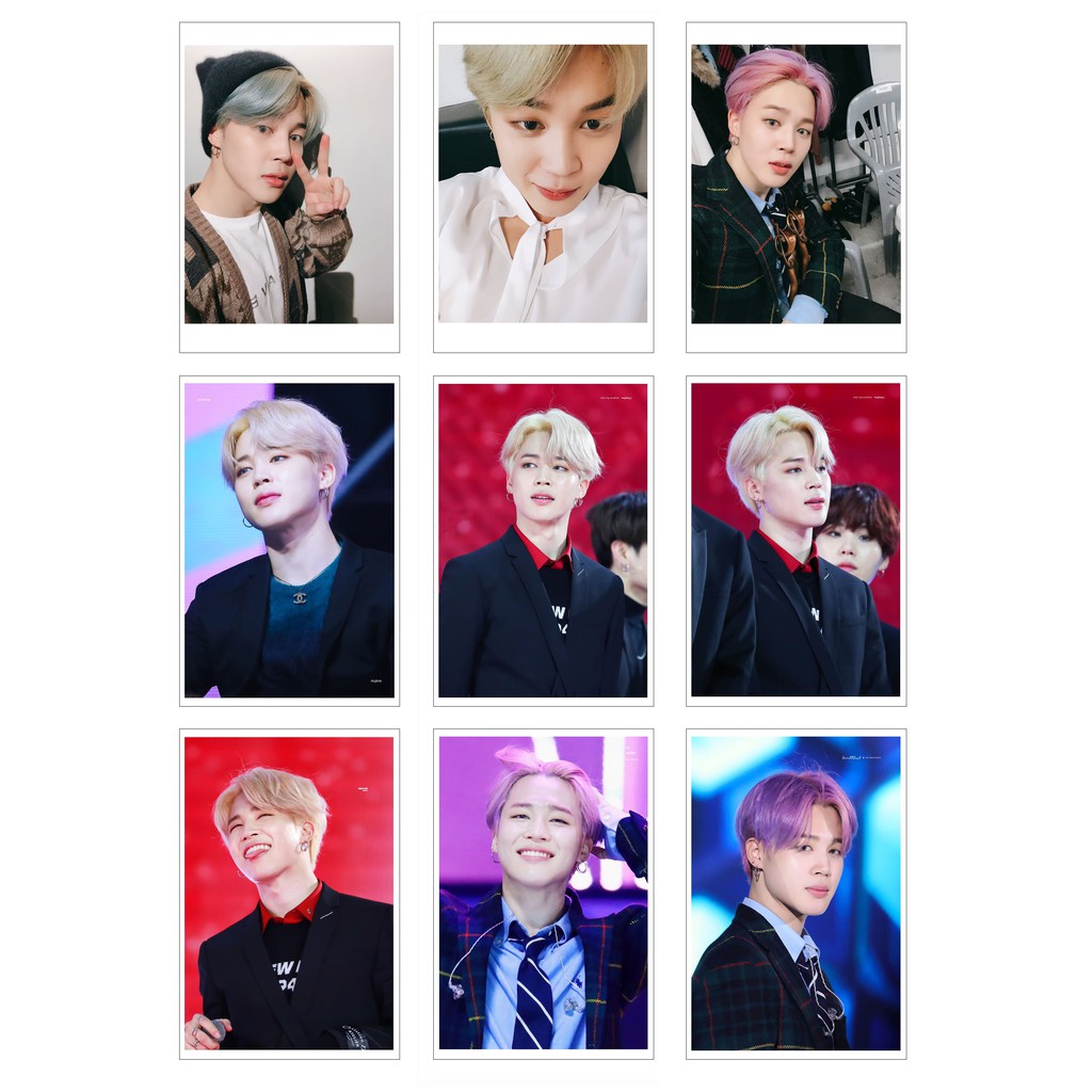 Lomo Card Ảnh JIMIN - BTS ( 45 ảnh)