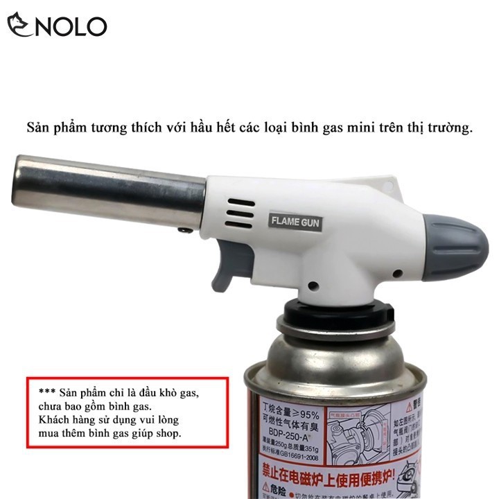 Đầu Khò Ga Cầm Tay Sử Dụng Bình Mini