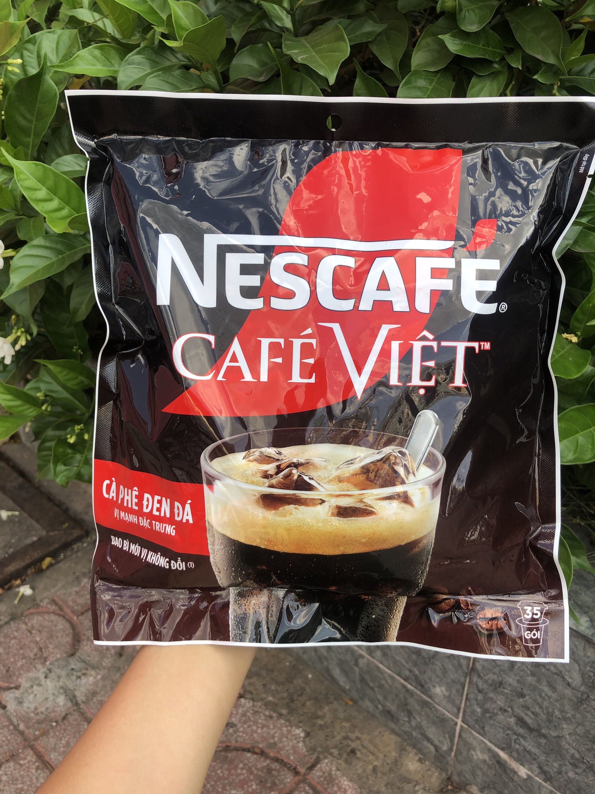 |HCM|Cà phê hòa tan Nescafé café Việt cà phê đen đá (Túi 35 gói x 16g)