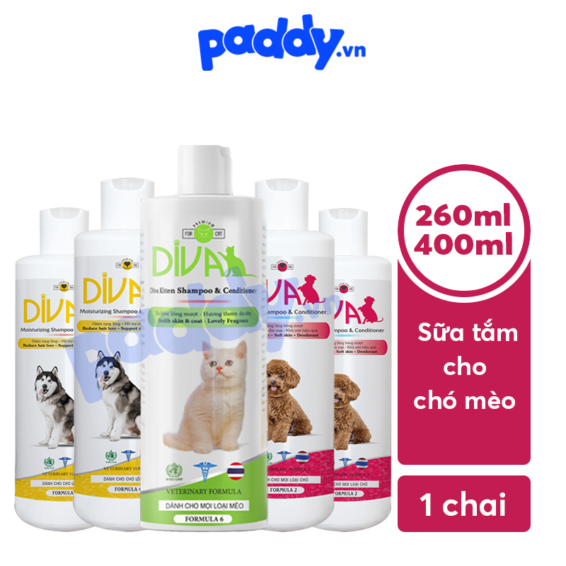 Sữa Tắm Chó Mèo Diva