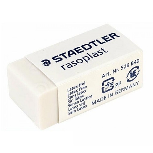 Tẩy chì staedtler 526 b40 - màu trắng nhỏ