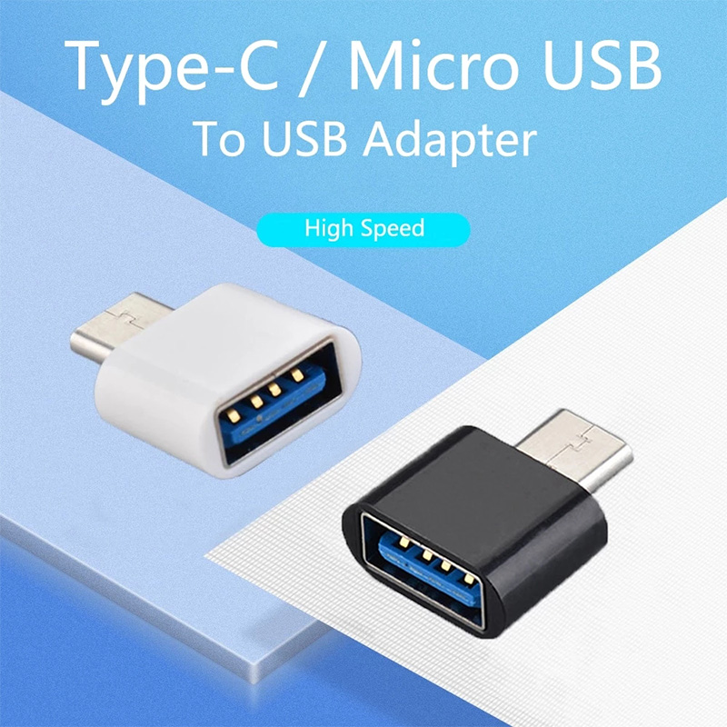 USB 3.0 to Type-C Adapter Otg Adapter Compatible with USB Flash Disk Data Transfer