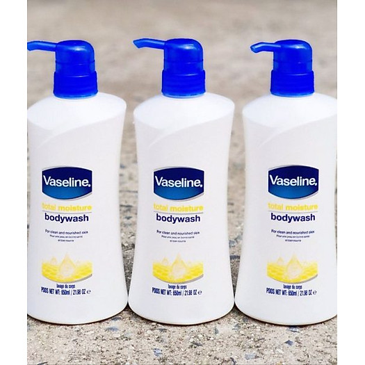 Sữa Tắm Dưỡng Ẩm Vaseline Total Moisture 650ml