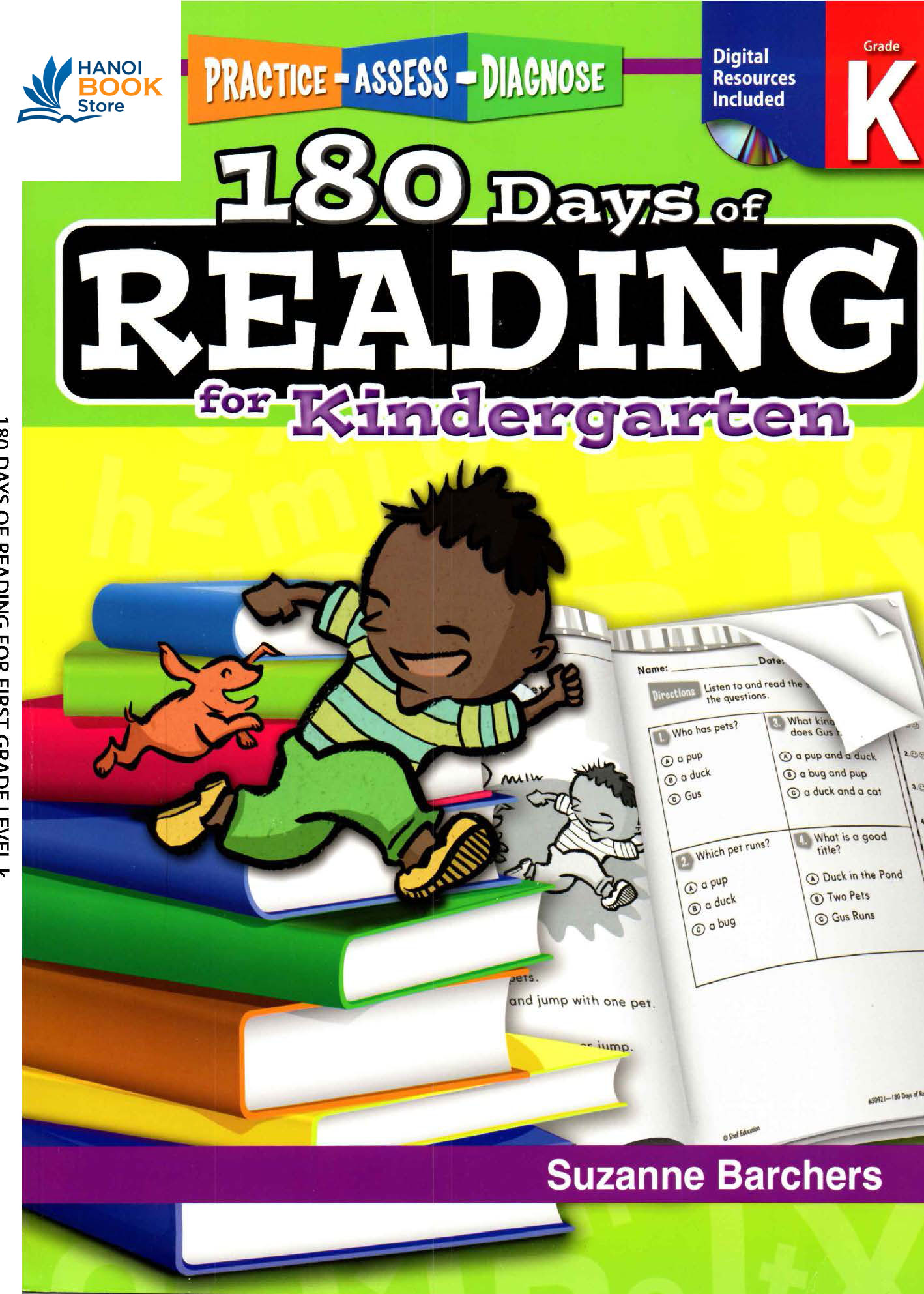 180 DAYS OF READING FOR KINDERGARTEN LEVEL K-6