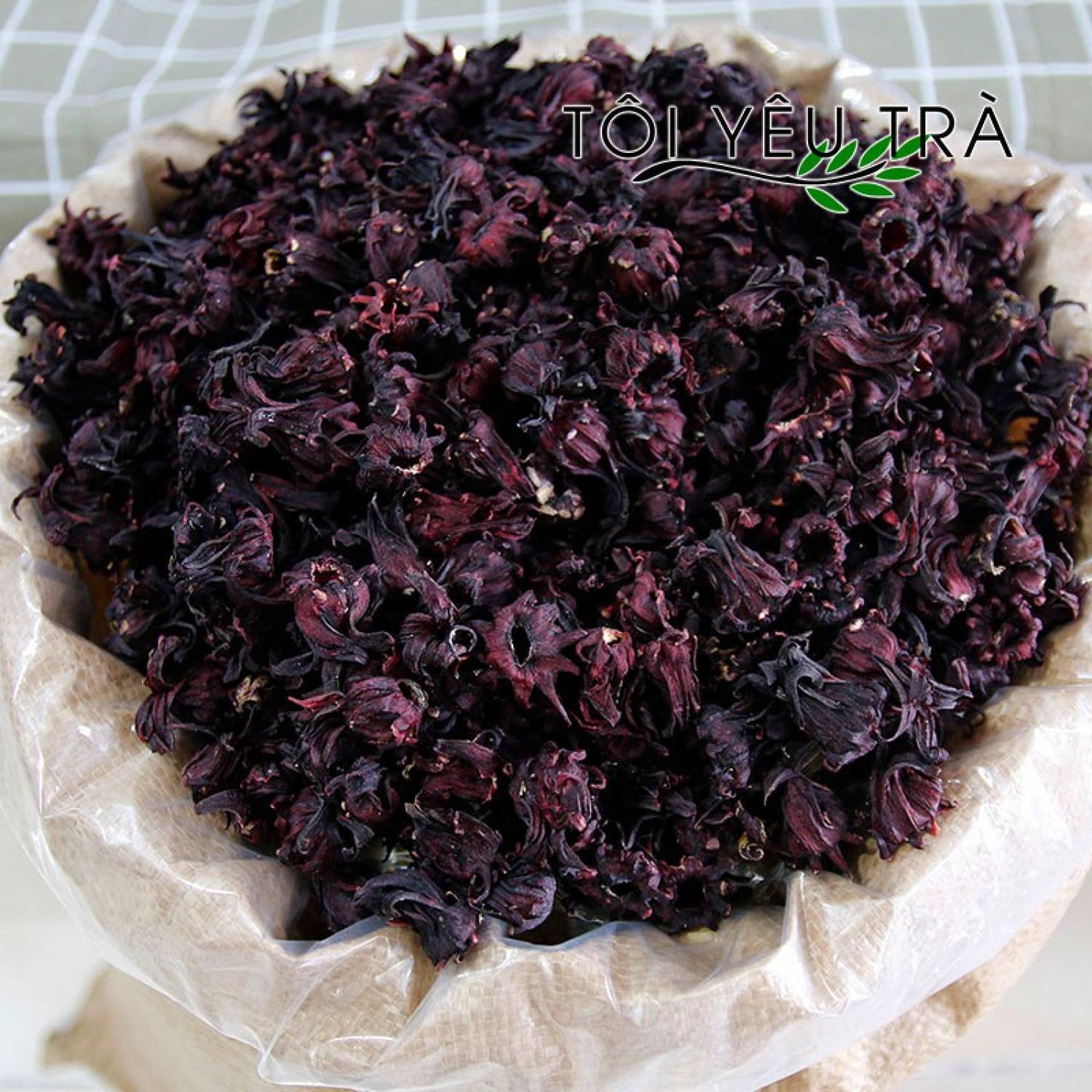 Trà Hoa Atiso đỏ (Hibiscus) Nguyên Bông Cao Cấp Từ Tôi Yêu Trà