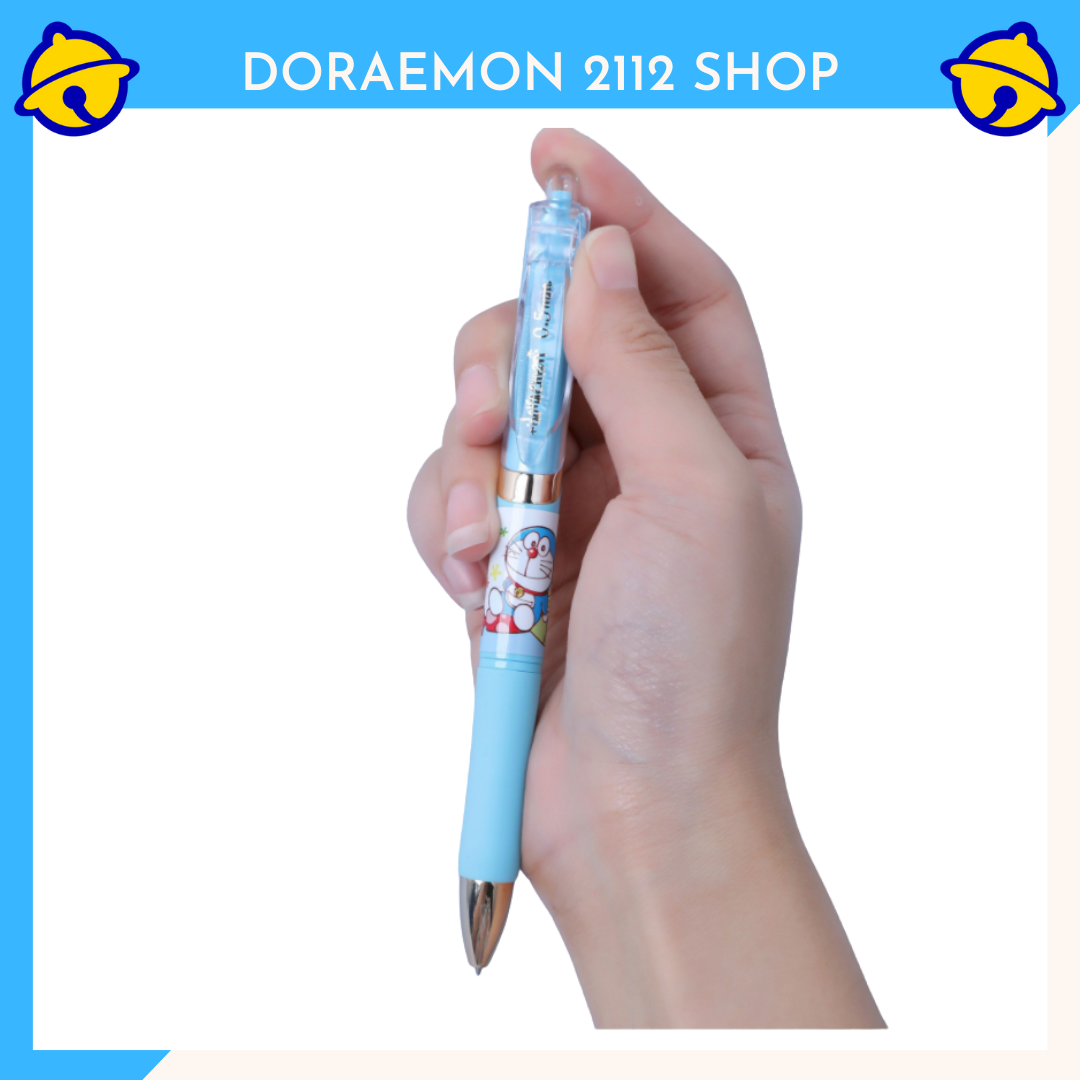 Bút bi Doramon mực đen ngòi 0.5mm