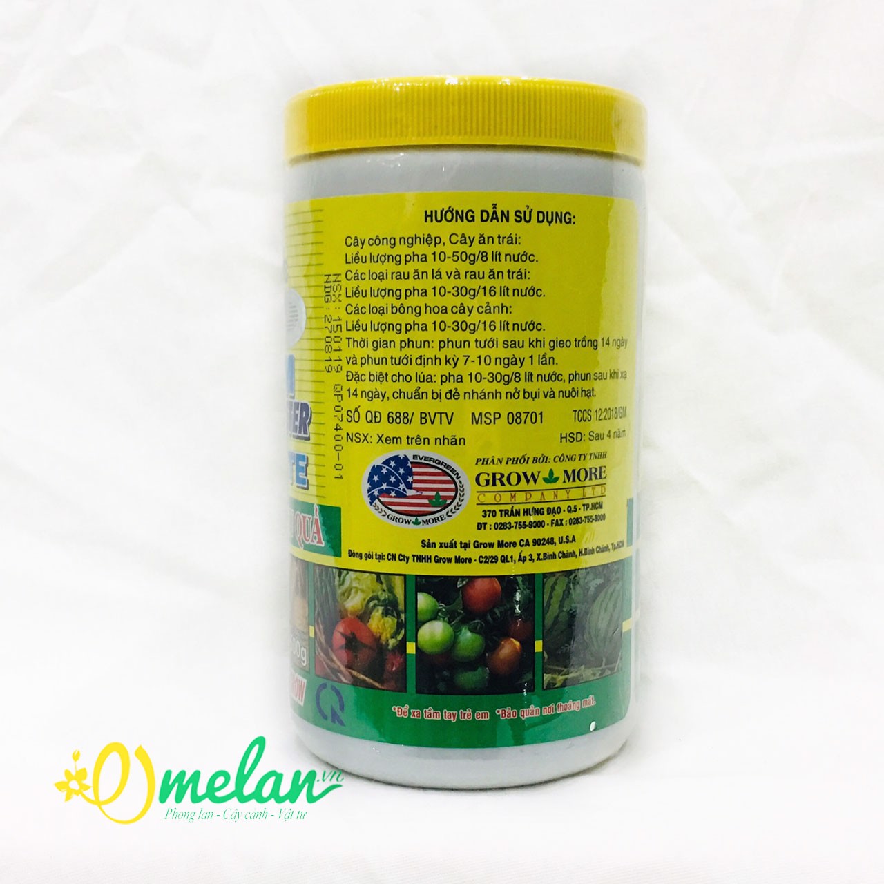 PHÂN Bón Lá GROW MORE 20-20-20 TE hủ 100gr