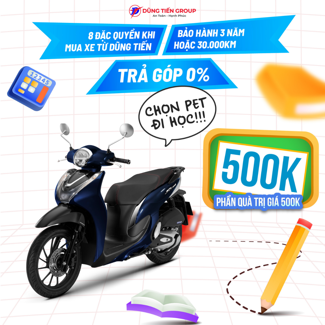 Xe Máy Honda SH Mode 2023 - Phiên Bản Cao Cấp
