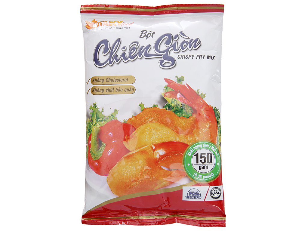 Bột Chiên Giòn Đỏ Tài Ký - gói 150gr