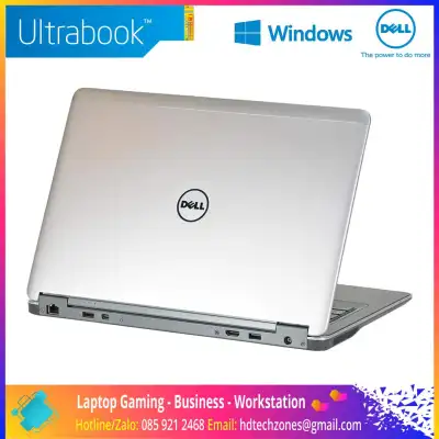 Laptop Dell Latitude E7240 Ultrabook: Core i5-4300U / RAM 4GB / SSD 128GB / Màn hình 12.5  HD