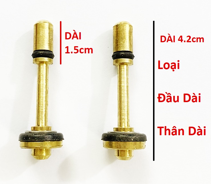 Ti van cứu hỏa ty van chữa cháy ( DÀI 4.2cm ) ( Loại Đầu Dài và Thân Dài ) dùng cho bình chữa cháy bột
