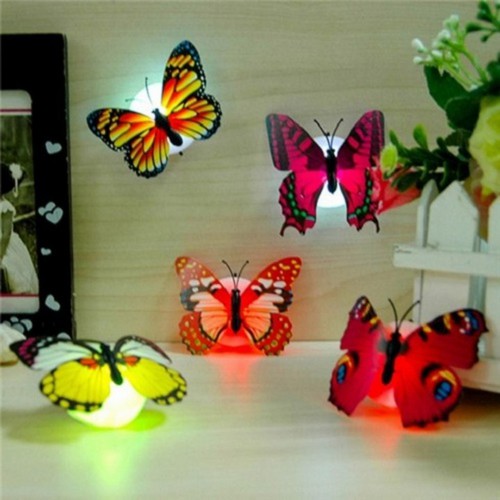 Đèn led dán tường hình bướm