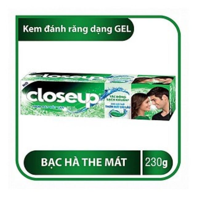 KEM ĐÁNH RĂNG CLOSEUP BẠC HÀ THE Mát 180g