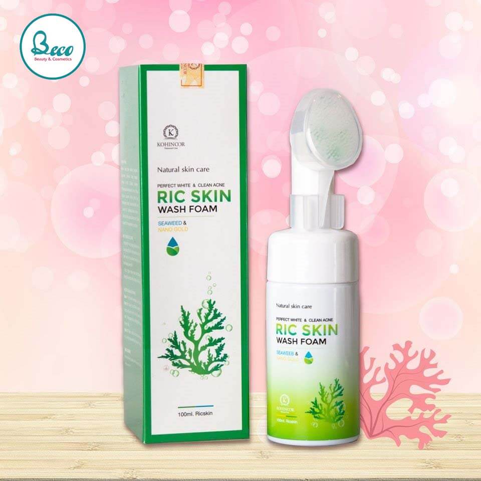 Combo Serum + Sữa rửa mặt Ric Skin Wash Foam [BC1341]