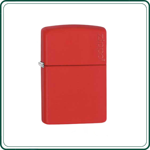 Zippo 233zl - zippo red matte with logo