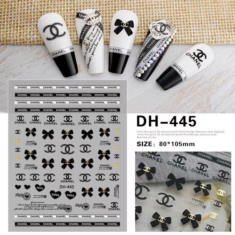 Miếng stick dán mong siêu cute dành cho NAil