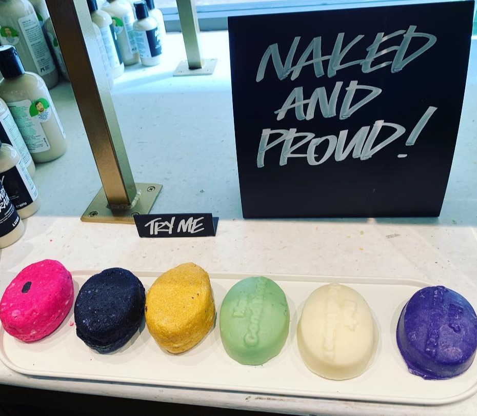 [HCM]Bánh xả tóc LUSH - Jungle Pressed Conditioner