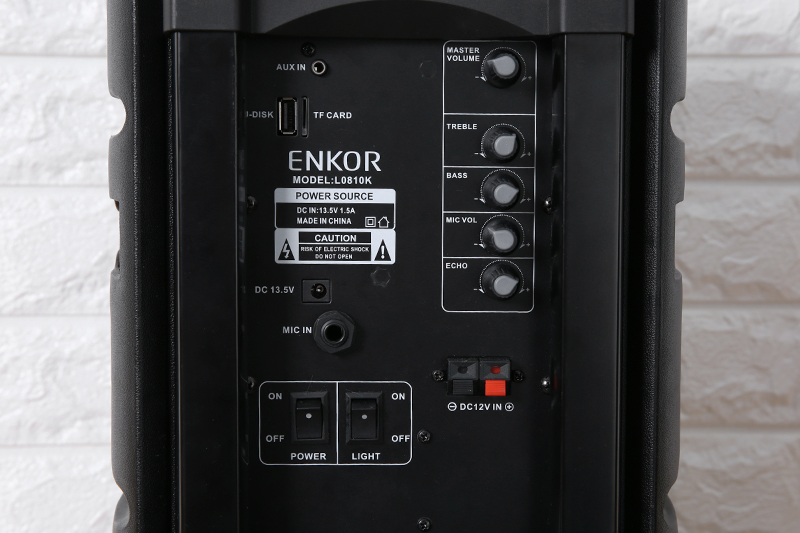 Loa Kéo Bluetooth Enkor L0810K Đen