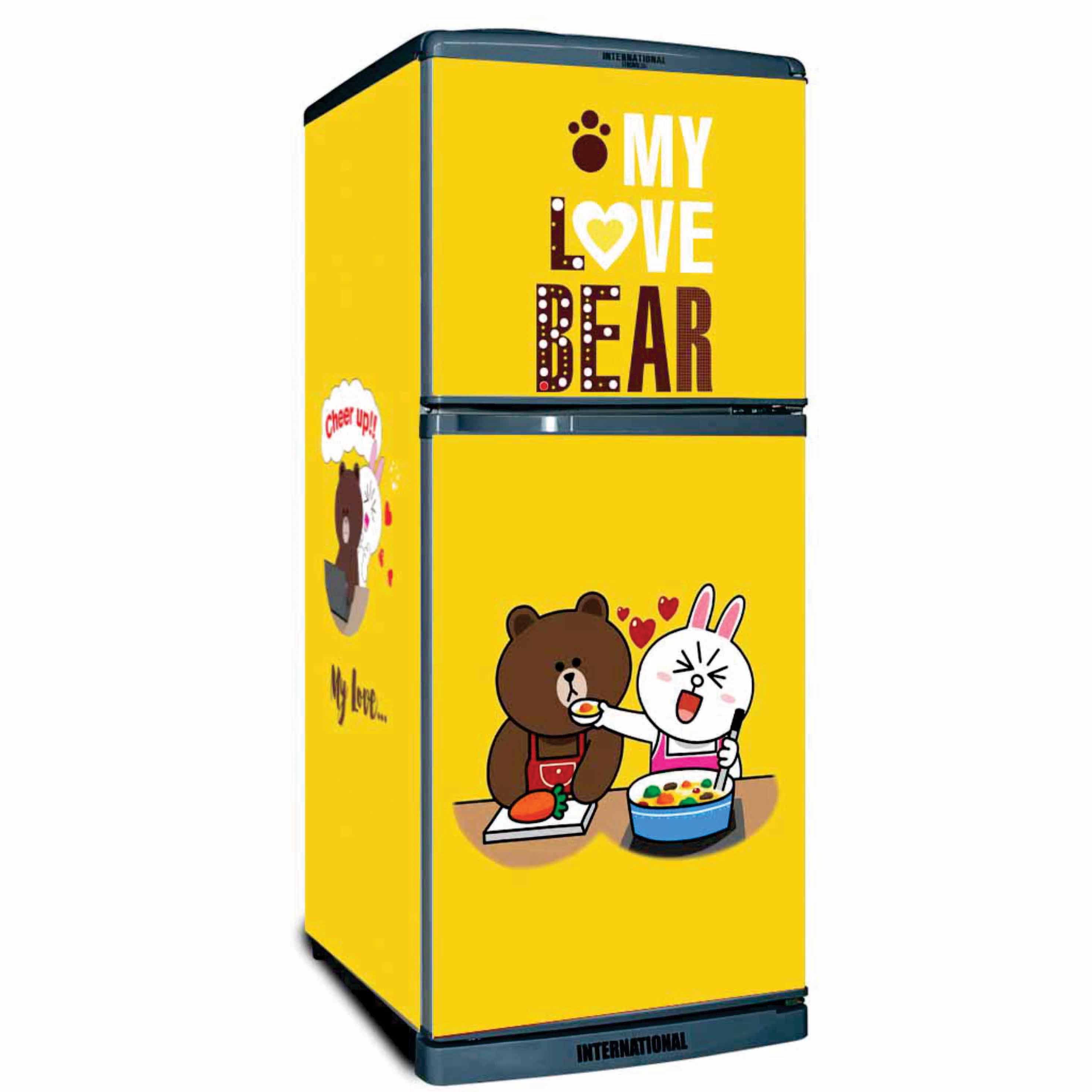 Decal stickers refrigerator decoration