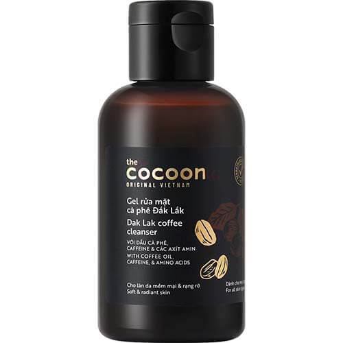 Gel rửa mặt cà phê Đắk Lắk Cocoon giúp da mềm mại và rạng rỡ (140ml)