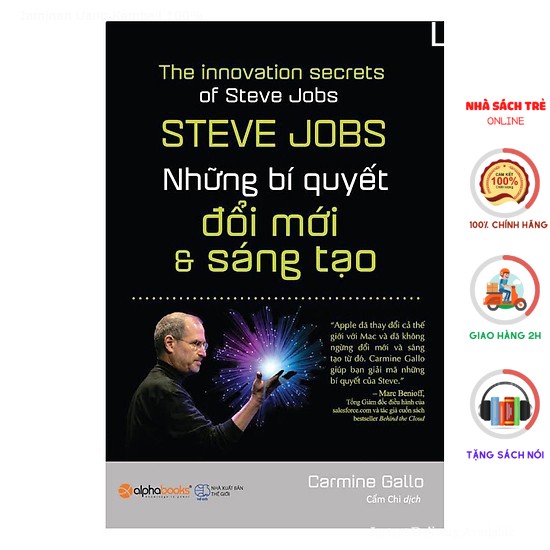 Sách alphabooks - steve jobs: những bí quyết đổi mới và sáng tạo