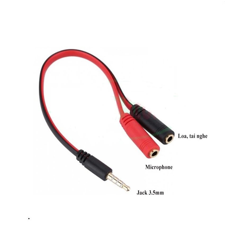 Headphone Jack - 3.5 Mic - Headphone Splitter Jack