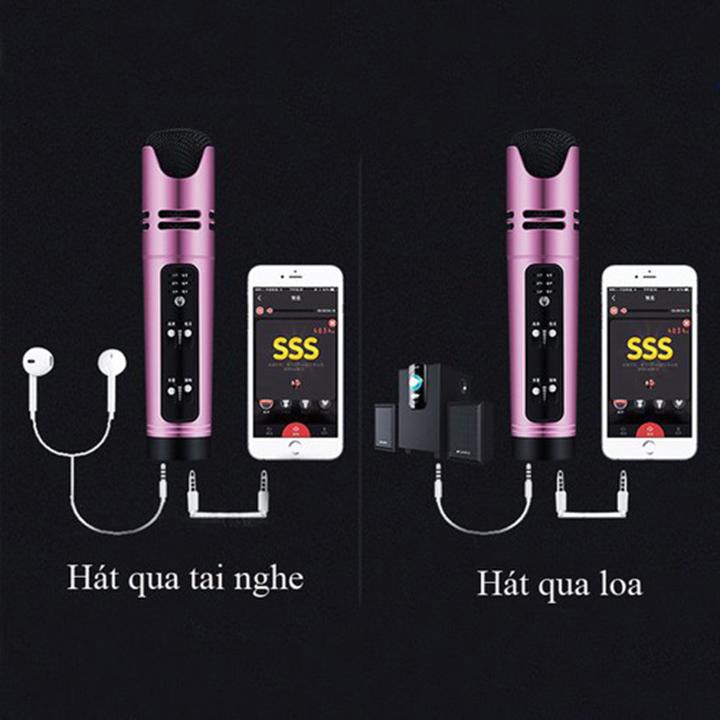 Micro thu âm hát live tream chuyên nghiệp C16