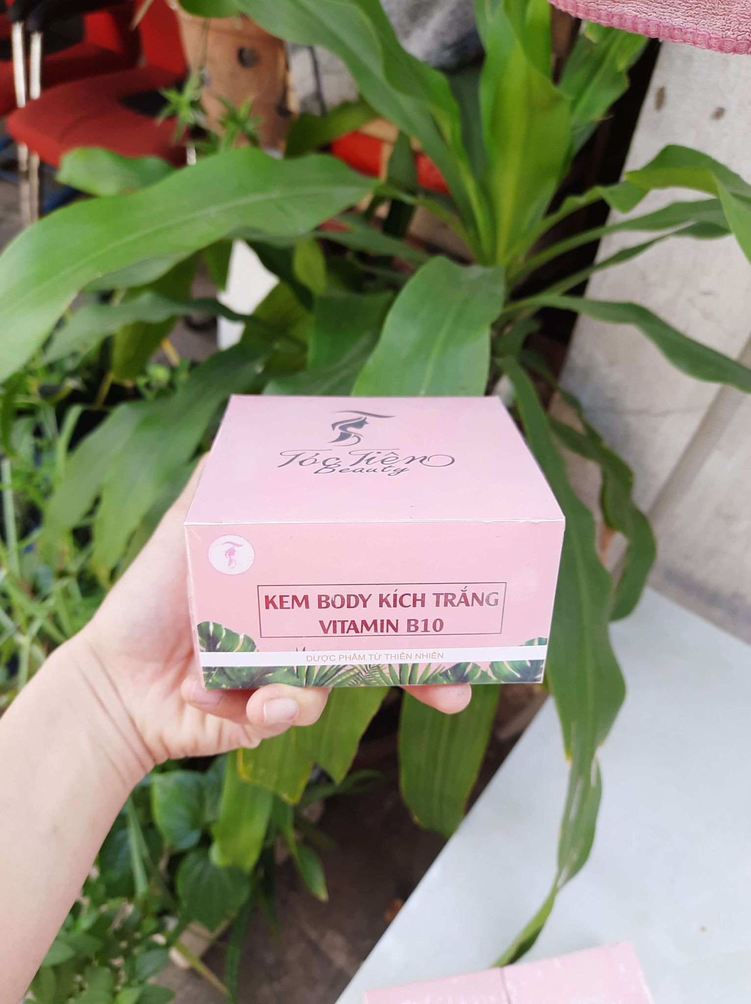 [HCM]Kem body kích trắng vitamin B10 TÓC TIÊN
