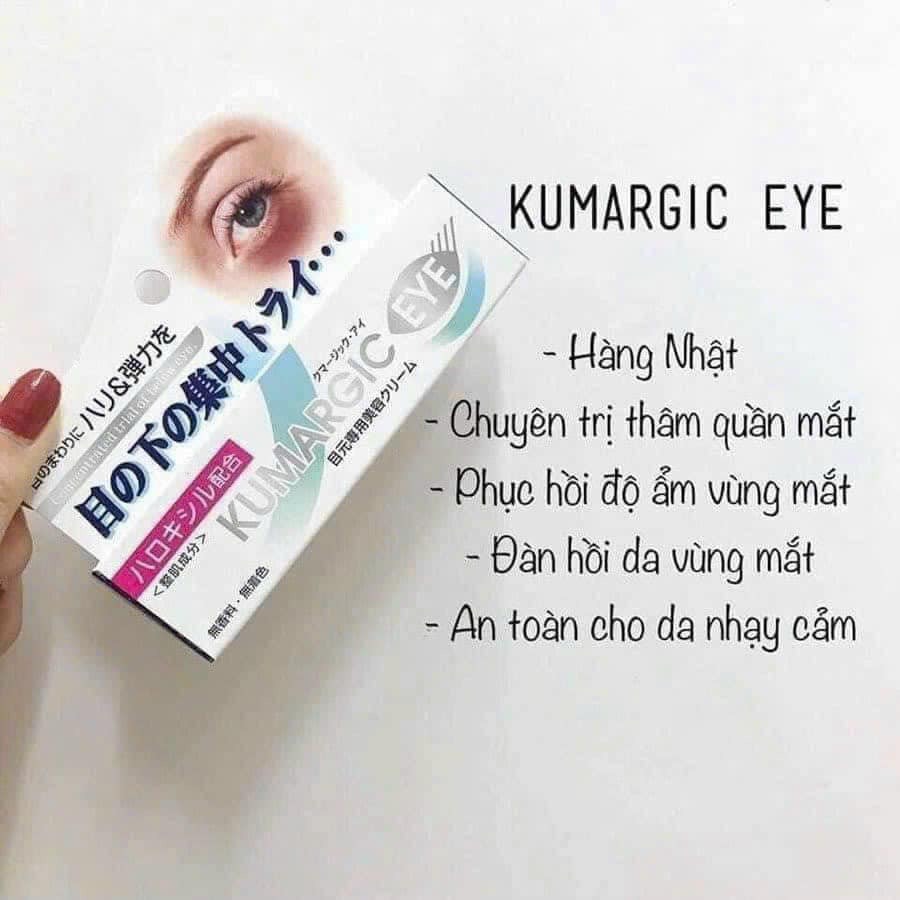 🌸 Kem trị thâm quầng mắt Kumargic Eye Nhật Bản.