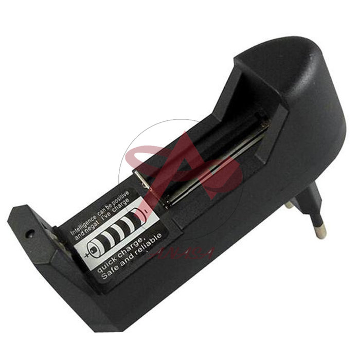 Bộ sạc pin 3.7v 4200mah ultrafire 18650 có đèn báo tự ngắt