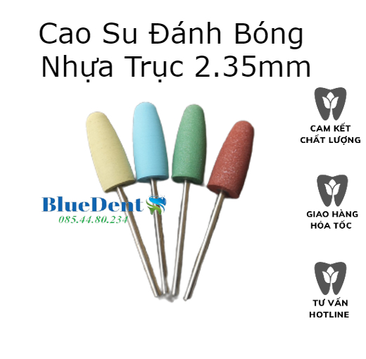 Cao su đánh bóng mài nhựa trục 2.35mm