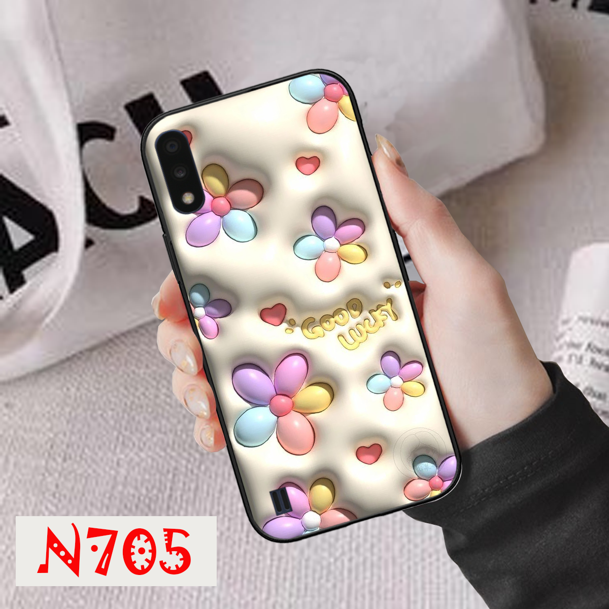 Ốp samsung a01 / a02 / a01 core in hình 3d sống động dễ thương hot trend
