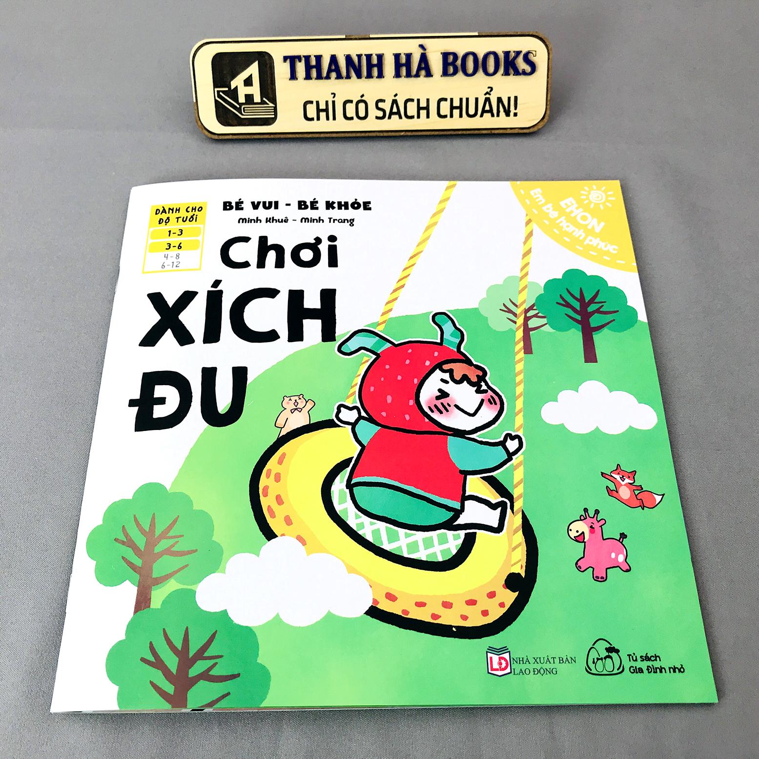 Sách - Ehon Bé Vui - Bé Khỏe (1-6 tuổi) - Chơi Xích Đu