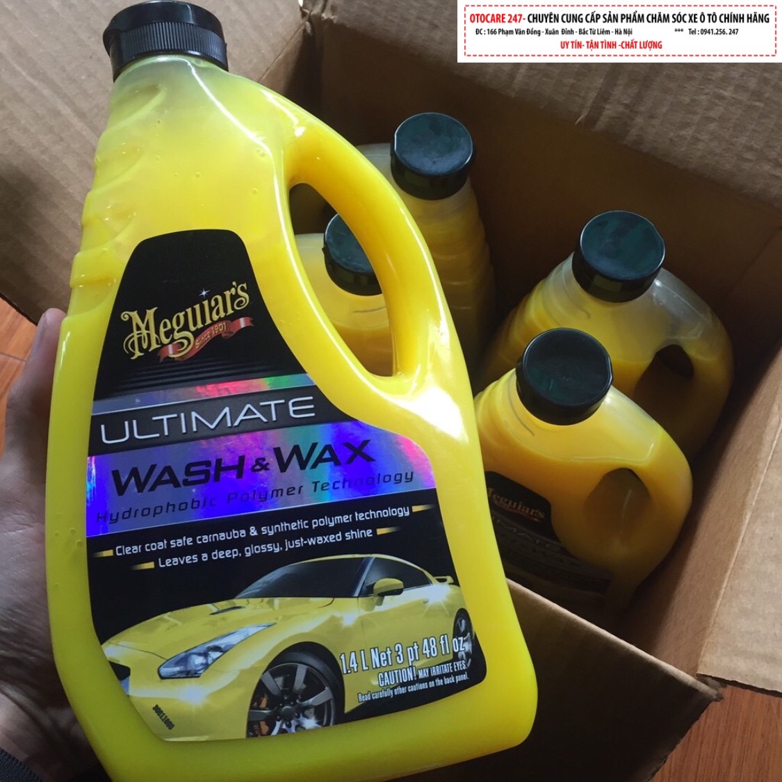 Meguiars - Nước rửa xe cao cấp Wash & Wax