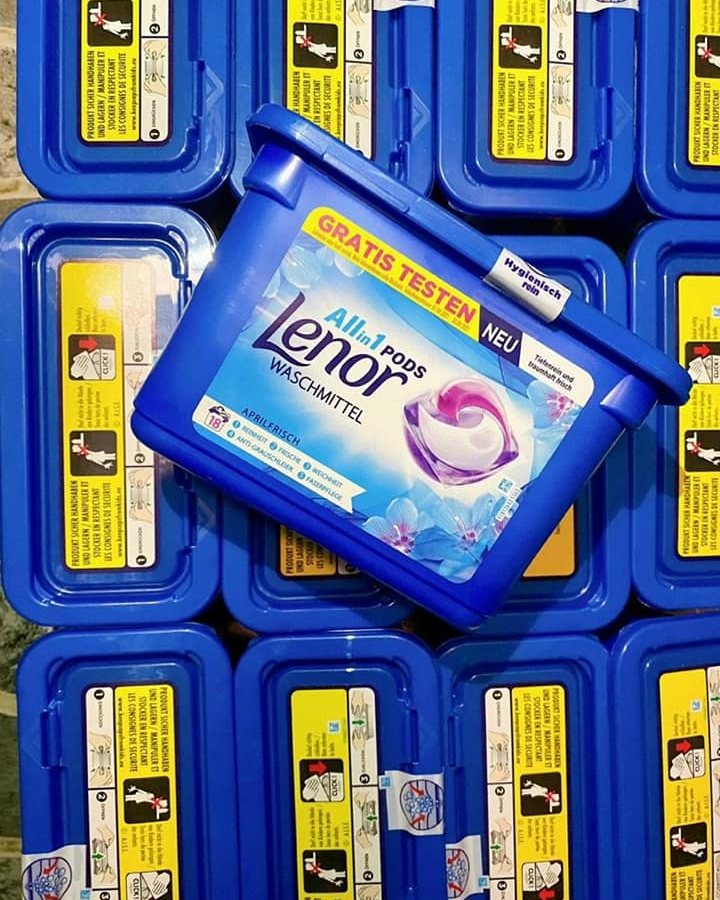 [Có sẵn] VIÊN GIẶT XẢ ALL IN 1 LENOR