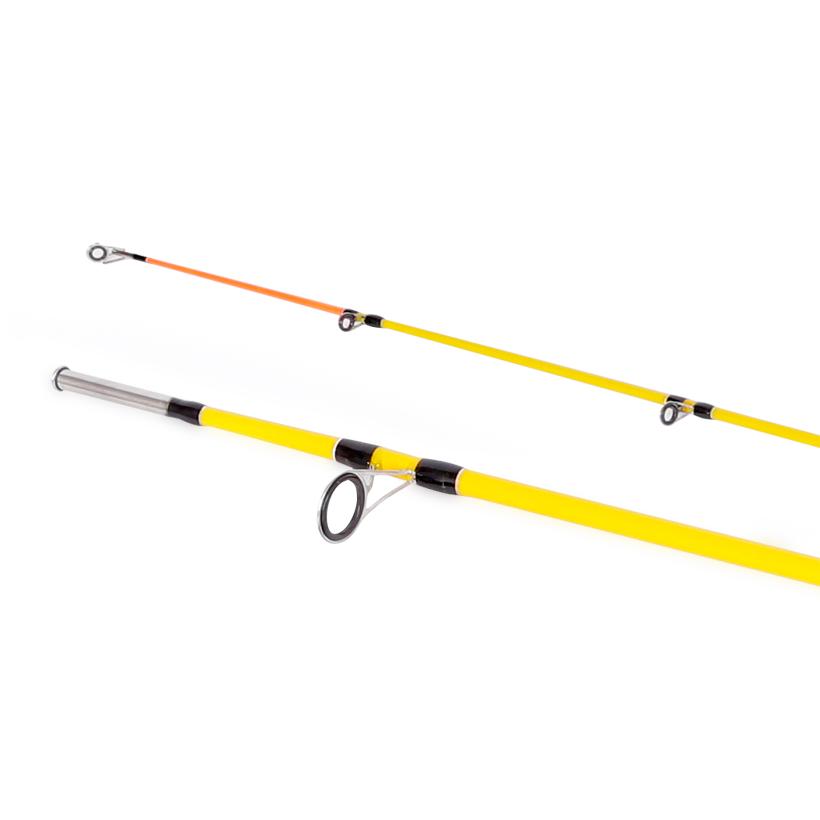 Bộ cần câu 2 khúc mini WPower 1m5 Yellow ( máy 3000 )