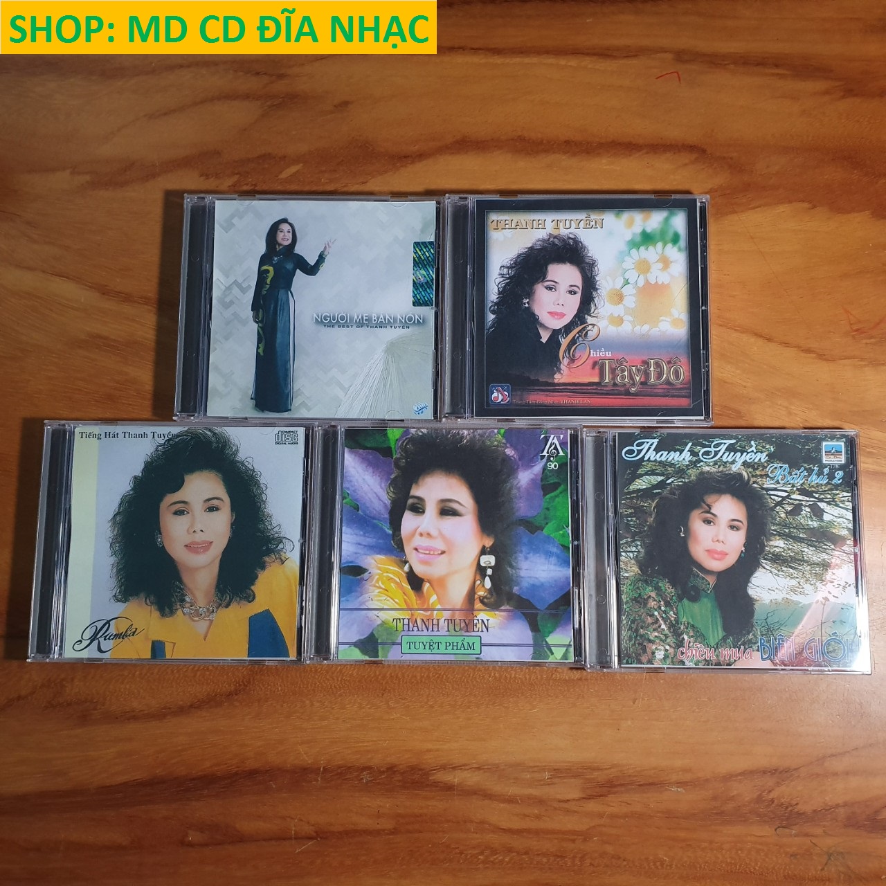 Bộ 5 cd thanh tuyền tuyển chọn