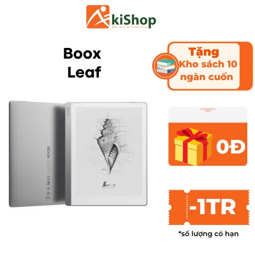 [Trả góp 0%] Máy đọc sách Onyx Boox Leaf