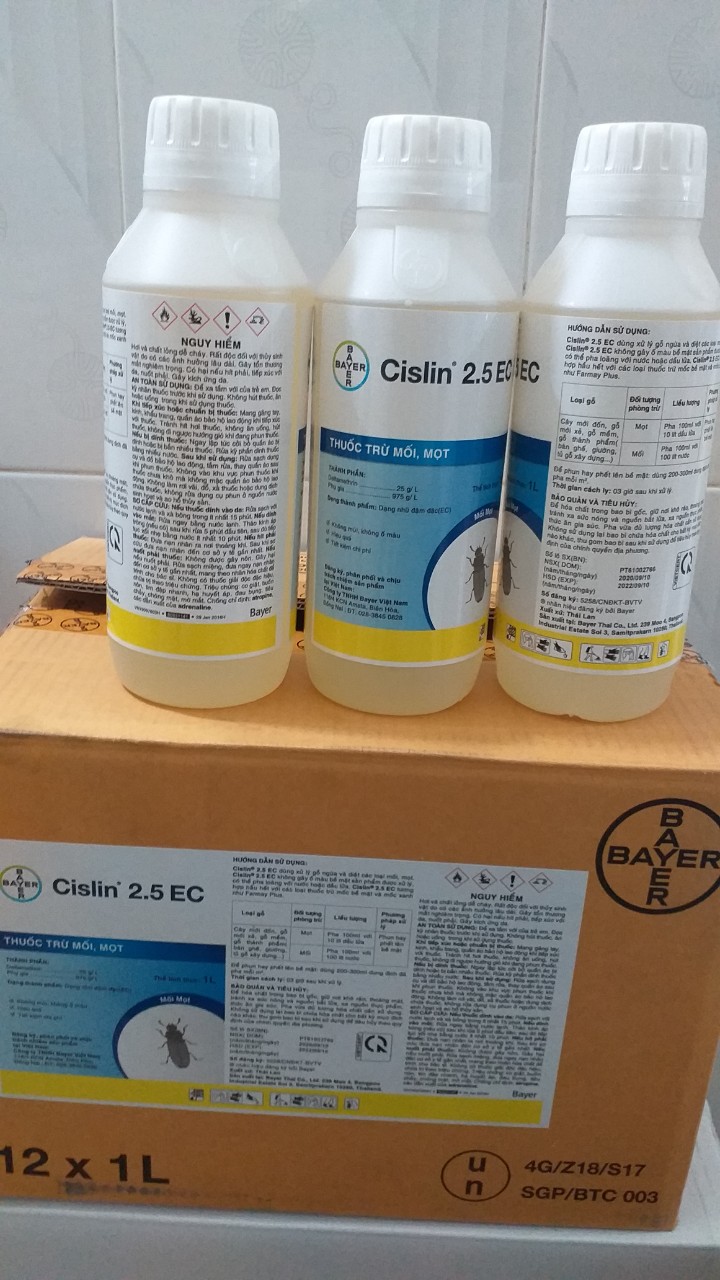 Thuốc diệt mối mọt Cislin 2.5 EC