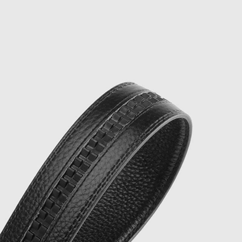 [Dây Tăng/Size 3.5cm] Thắt Lưng Nam Da Bò (Không Mặt Khóa), Dây Nịt Da Thật 100%, 3 Lớp, Màu Đen/Nâu (DLKK-05)