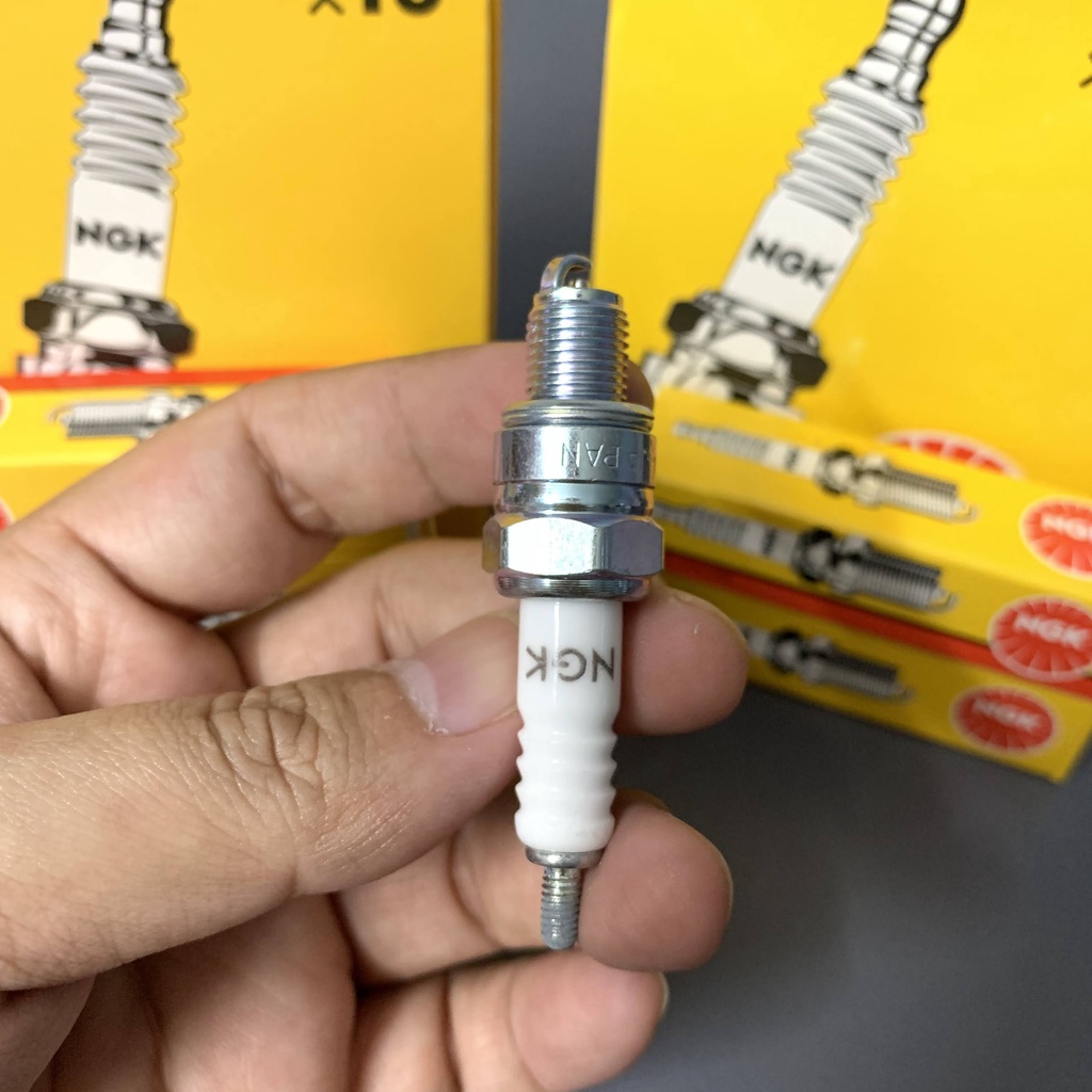 Bugi xe máy NGK sịn đánh lửa mạnh, phù họp cho các dòng xe