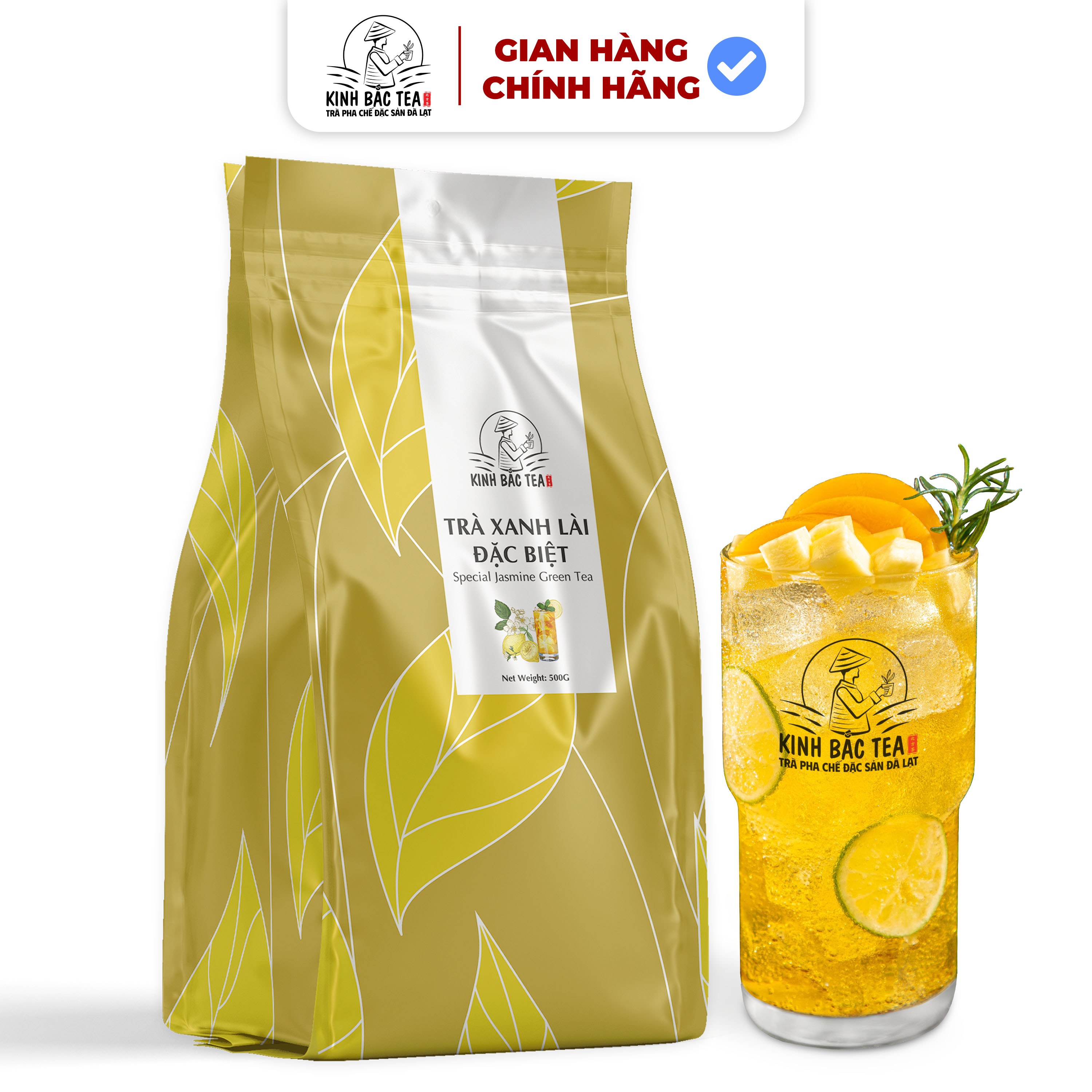 Trà Xanh Lài Kinh Bắc Đặc Biệt Bịch 500g