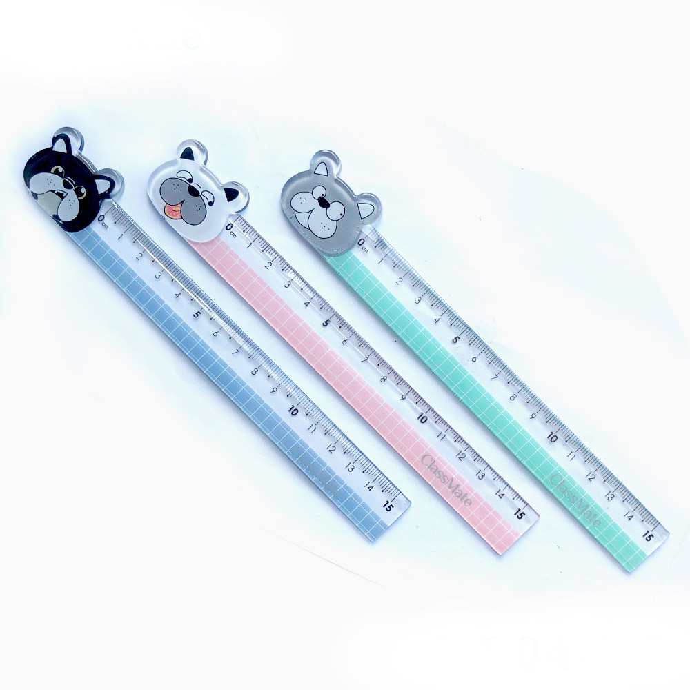 Thước Kẻ Nhựa CLASSMATE Cho Học Sinh 15cm RL04-PE