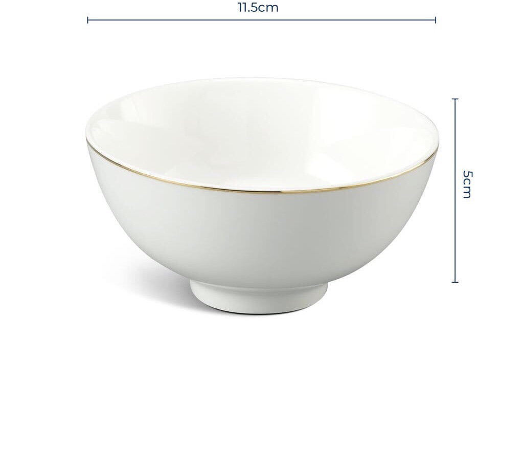 Bộ 10 Chén sứ minh long 11.5 cm jas IFP VCV