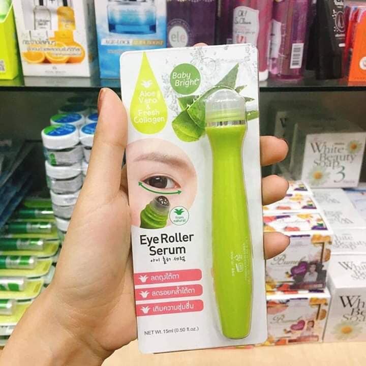 BÚT LĂN GIẢM THÂM QUẦNG MẮT EYE ROLLER SERUM THÁI LAN  - 5103 - sản phẩm tốt chất lượng cao, sản phẩm cam kết giống như hình, ĐƯỢC ƯA CHUỘNG SĂN ĐÓN TRÊN THỊ TRƯỜNG HIỆN NAY