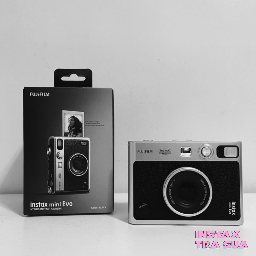 Fujifilm Instax Mini Evo - Máy ảnh lấy ngay Fujifilm - Chính hãng BH 1 năm - Tặng kèm 10 film